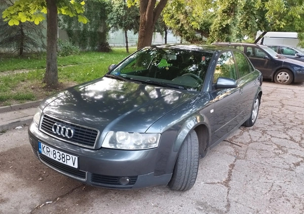 Audi A4 cena 7800 przebieg: 386000, rok produkcji 2004 z Kraków małe 211